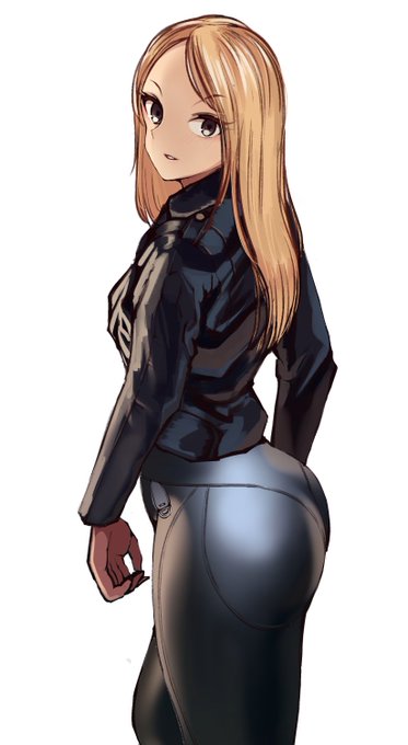 レザーレギンスのお姉さん 