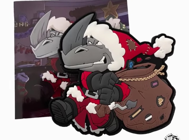 spartan_at's tweet photo. Hohoho! Santa Rhino von #Patchlab bringt euch Patches als Geschenke. Damit könnt ihr auch Gutes tun: 20 Prozent der Einnahmen mit diesem Patch gehen in den Tierschutz.
https://t.co/rrBfLAF3wq https://t.co/C4rExzZHTU