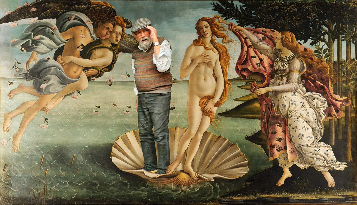 Day 12:

"I'm very sorry, I'm trying not to look but I'm stuck in this scallop and these people are trying to blow my beard off"