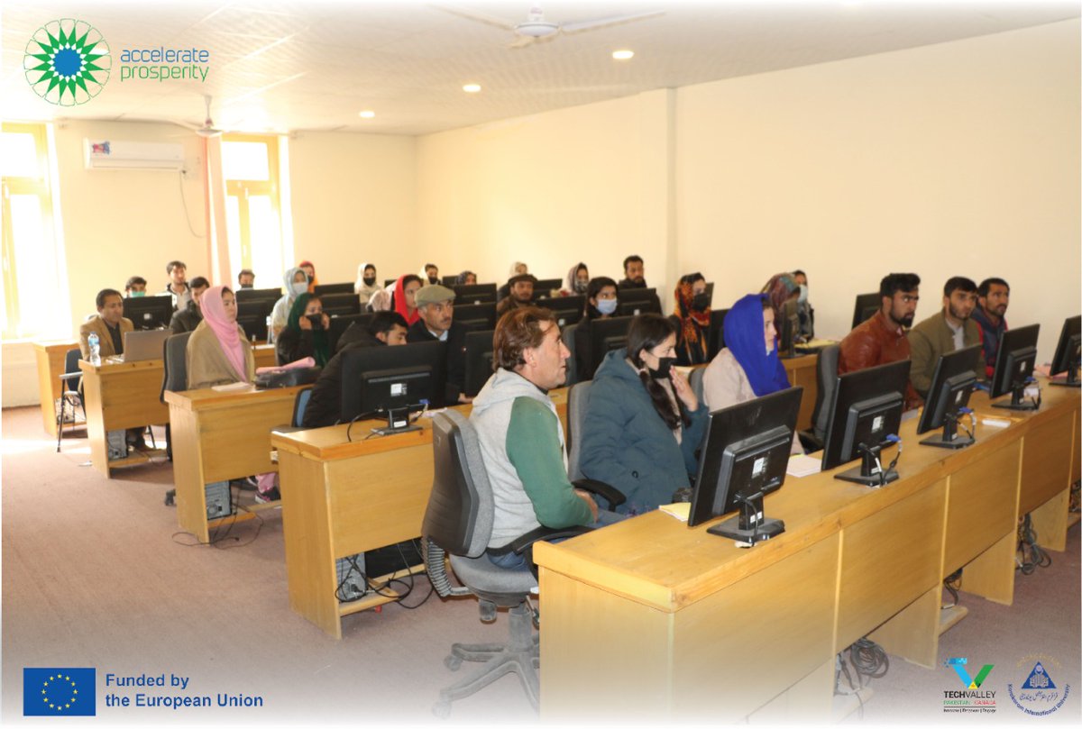 TechValleyPak's tweet photo. Our team wrapped up the 5 Day Ideation to Action Bootcamp in #GilgitBaltistan this week. Our deepest gratitude and appreciation to all our partners as well as participants. We hope this bootcamp marks the beginning of many such trainings in #GB.

#FastTrackYourGrowth https://t.co/P4cbF2Lti7