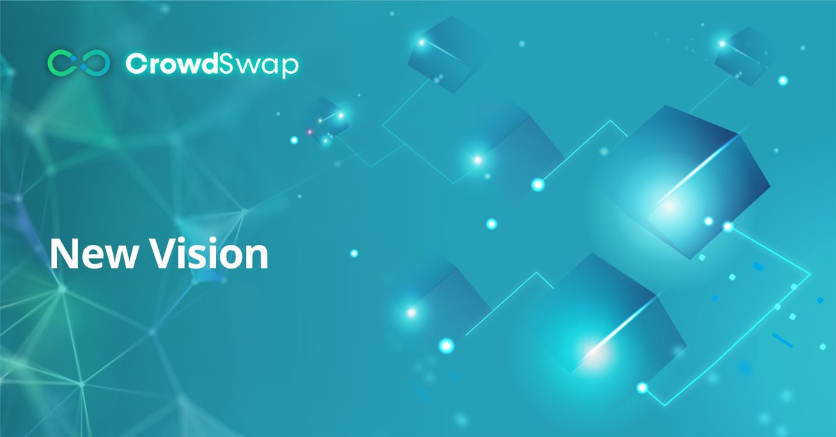 CrowdSwap_App's tweet photo. (1) Announcement: CrowdSwap`s new visions includes opportunities

In the following days, we will update you on this amazing addition in the project. CrowdSwap will open a new category in DeFi to provide a non-stop flight for your assets into the best opportunities in DeFi https://t.co/CItK381Ff1