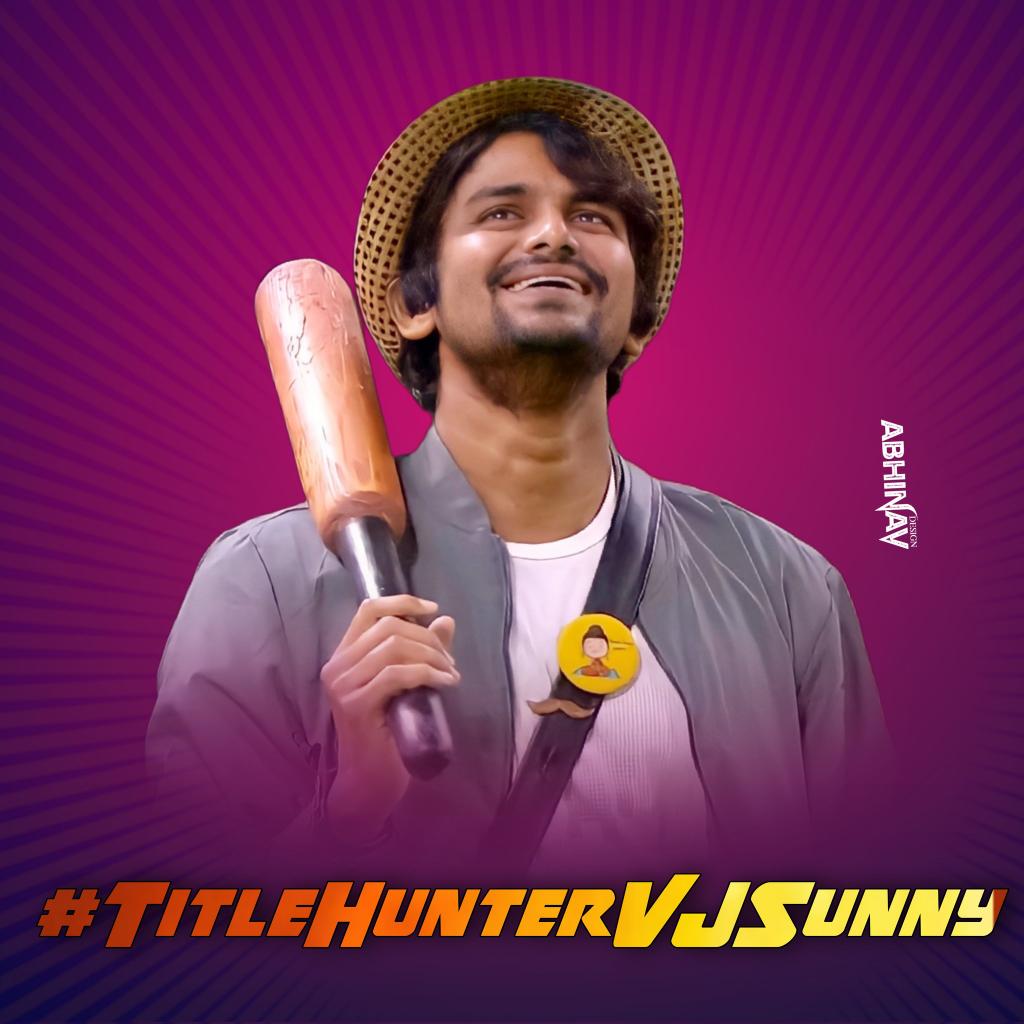 Harsha1922's tweet photo. Love you machaa.... ✊🏻🦁❤#TitleHunterVJSunny https://t.co/FFaaNi8Dls