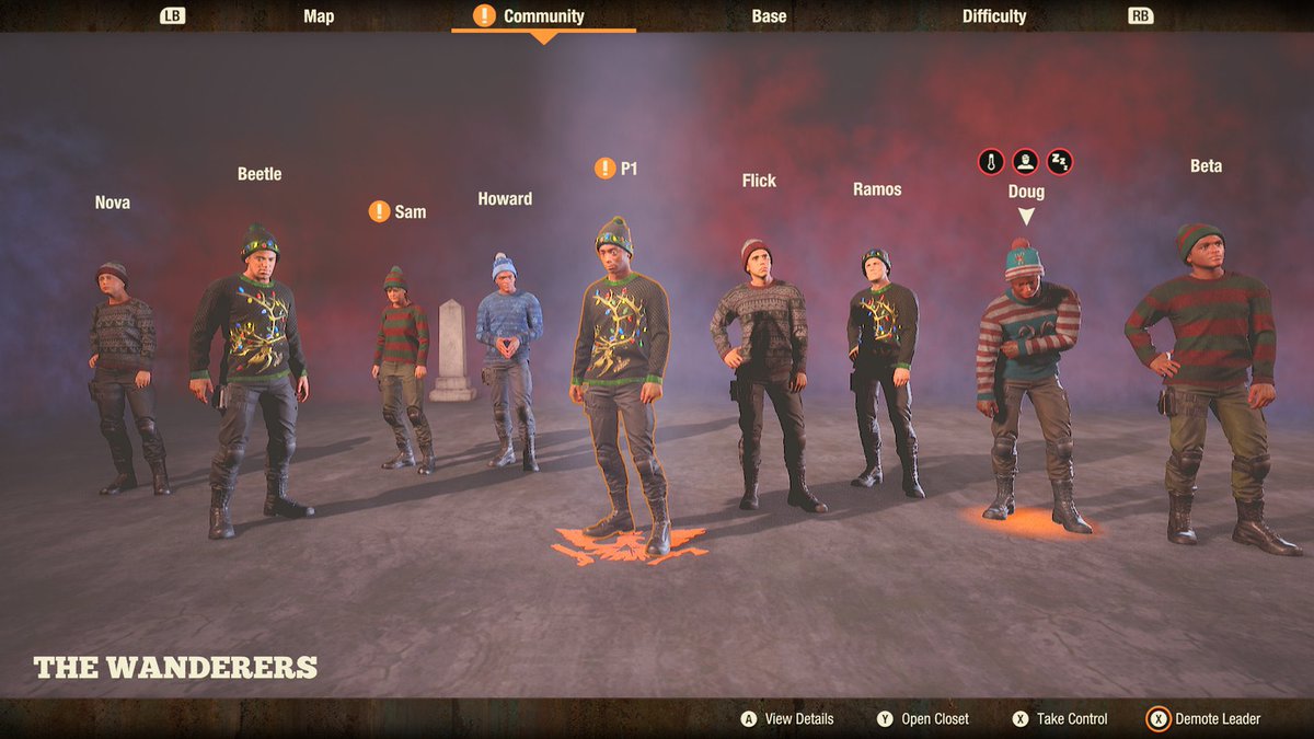 TheRealP1_'s tweet photo. The Whole Community is in the spirit! P1 is a bit Excited lol! @stateofdecay2 @undeadlabs #StateofDecay2JuggernautEdition #XboxShare #update28 #stateofdecay2 #undeadlabs https://t.co/1g15eveEaI