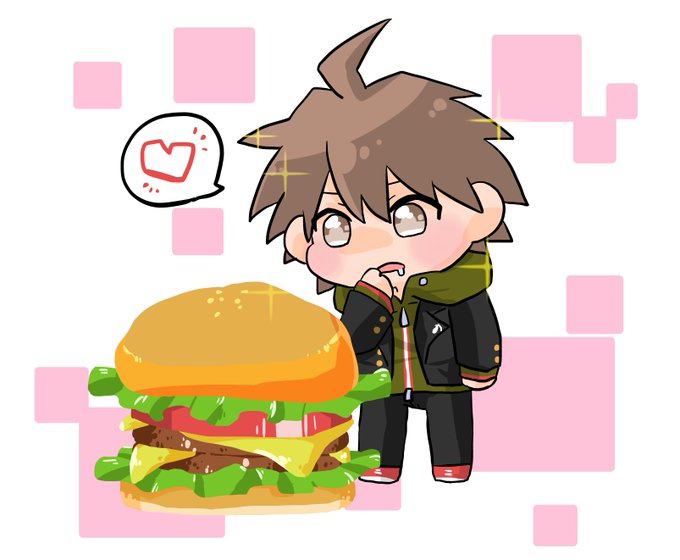 ハンバーガー食べたいのtwitterイラスト検索結果