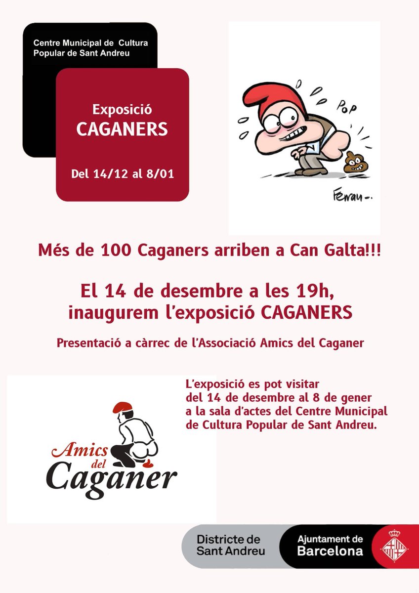 el_troc's tweet photo. #Exposicion #Caganers #Barcelona @AmicsCaganer https://t.co/hvSRWJFOMN info@amicsdelcaganer.cat #ElTroc #Coleccionisme https://t.co/haULHorrF5