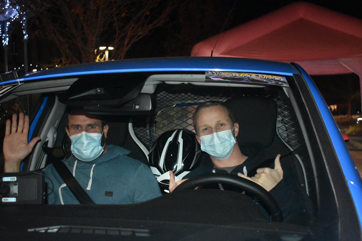 GregoryDeberdt's tweet photo. Après une première étape de découverte et de nuit, nos apprentis pilote se familiarisent avec la régularité.
Certains même sont actuellement sur le podium....
C'est parti pour le second jour #rallyeduMédoc2021 @enedis_aqui_N @DanGuigou @BenAmbec @jean_paoletti @GladysStaessens https://t.co/QhNuik4u2V