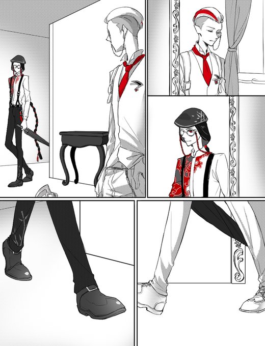 第五人格.IdentityV.白黒無常.ハーバリウム缶バッジ.謝必安.范無咎 第五人格 白黒無常 セット