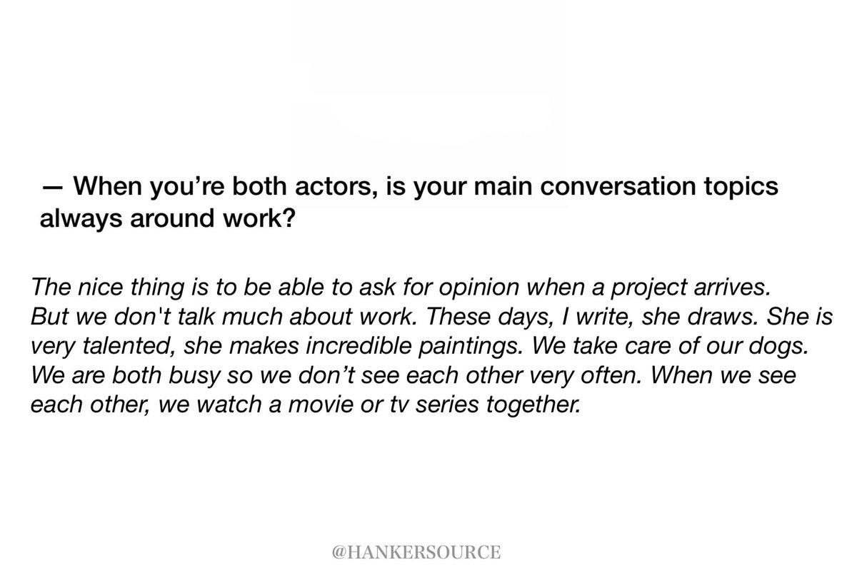 HankerSource's tweet photo. — 📰 Kerem’s translated interview for “Hürriyet Pazar”, talking about love and his relationship with Hande.🤍

• #KeremBürsin • #HandeErçel • https://t.co/pfrYtpM8zL