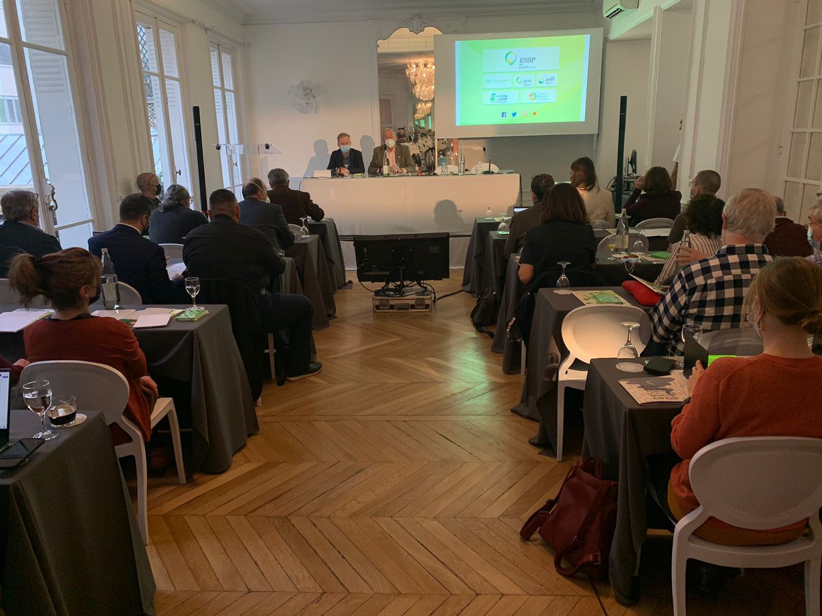 ENSP Members gathered online and in person for another General Assembly, this year held in Paris! 
#ENSPECTC #ENSPConference