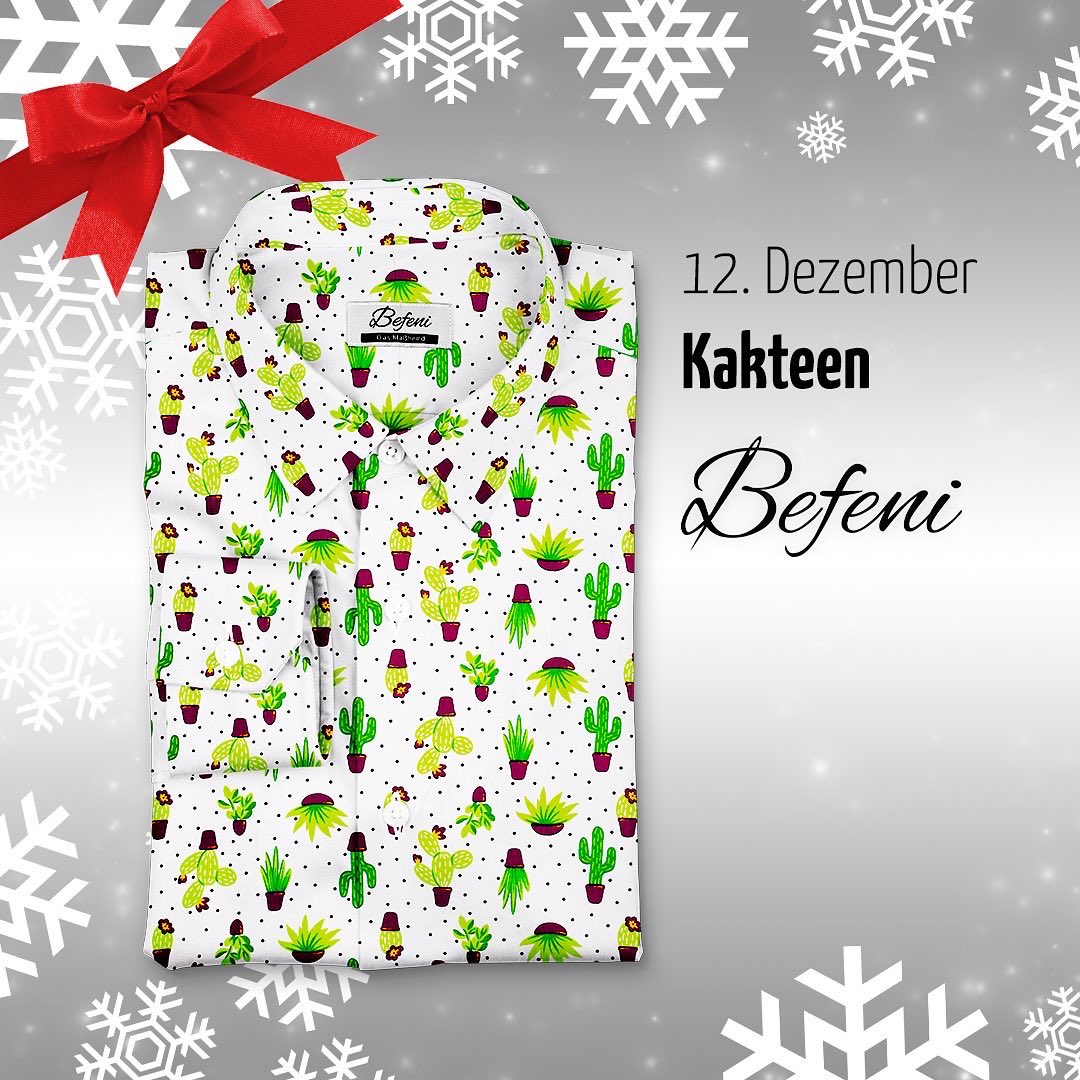 BefeniK's tweet photo. 🎄Befeni Adventskalender🎅
Fröhlichen 3. Advent 🕯🕯🕯
Hinter Türchen Nr. 12 verstecktder Stoff „Kakteen“🌵 
https://t.co/ROrhF7noIE

#befeni #maßhemd #modeaufmaß #bluse #gentleman #deins #local #hückeswagen #wipperfürth #oberberg #nebenjob #kaktus #lifestyle #advent #weihnachten https://t.co/eaPIBkd9De