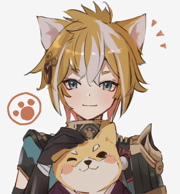 ゴローお迎え前のrkgk🐶
#原神 #ゴロー #Gorou 
