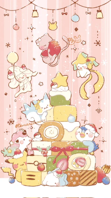 ロールケーキツリー🎄✴ 