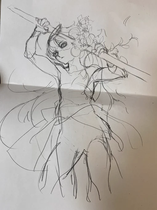 任侠転生 第7集、書影がでたみたいなのでラフからこんな感じで表紙描いてます!12月19日頃発売になります! 