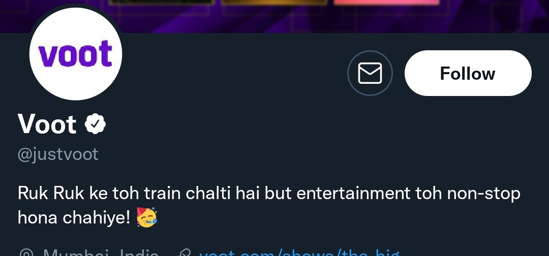 NayaneshGupte's tweet photo. I can't believe it's actually tagline @justvoot has put on their page. This is exactly how their streaming works on #Firetv. "Ruk Ruk Ke."
Audio- video out of sync, frozen frames 😐
@VootSupport @ColorsMarathi @AkshayMudawadkr can't watch जय जय स्वामी समर्थ peacefully ! https://t.co/Pqtv1Aw5qK