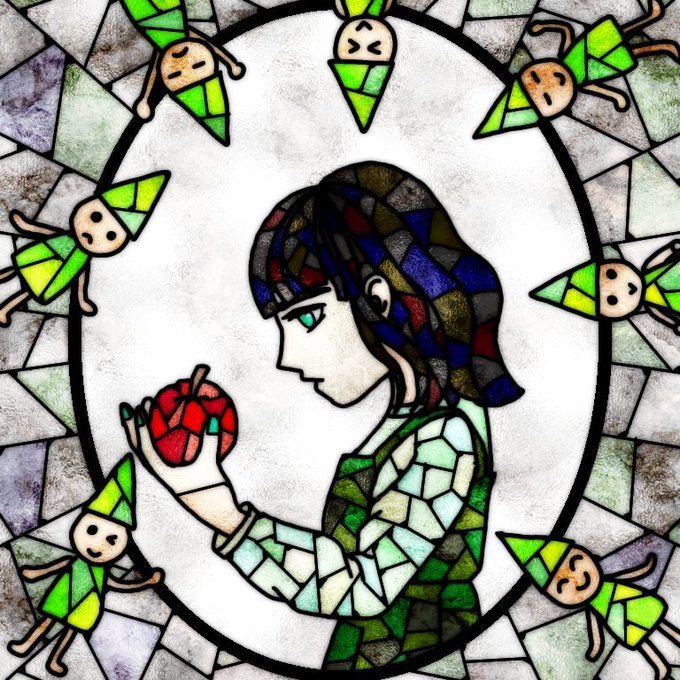 ステンドグラス風のtwitterイラスト検索結果 古い順