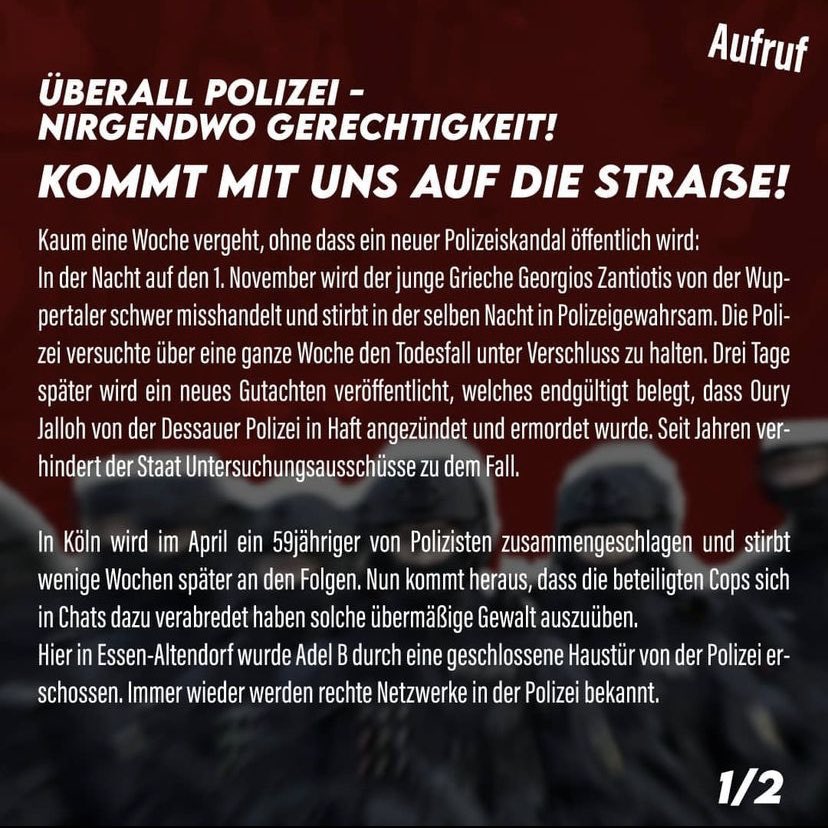 Antifa Essen tweet media