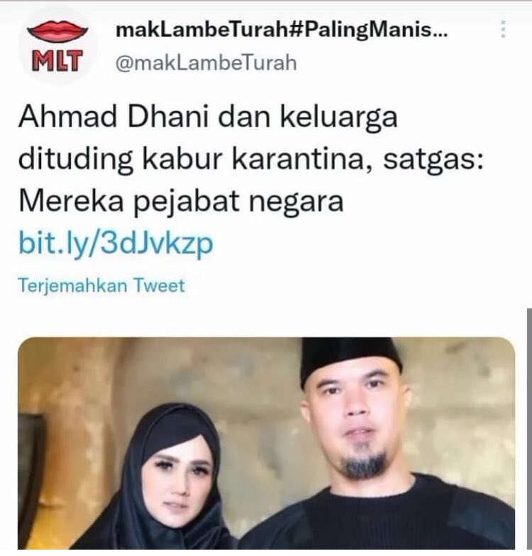 tubirfess's tweet photo. 2beer! Di wakanda, rakyat jelata dilarang bertingkah, hanya sele*gram dan pej*bat yg boleh kabur karantina 👀 https://t.co/UB00WROlIe