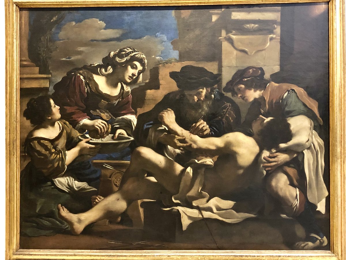So many new therapeutic options in development for #MPNsm #ASH21
Maybe time to redefine the precise role of phlebotomy as long term treatment for Polycythemia Vera?

(il Guercino, Pinacoteca Nazionale di Bologna)