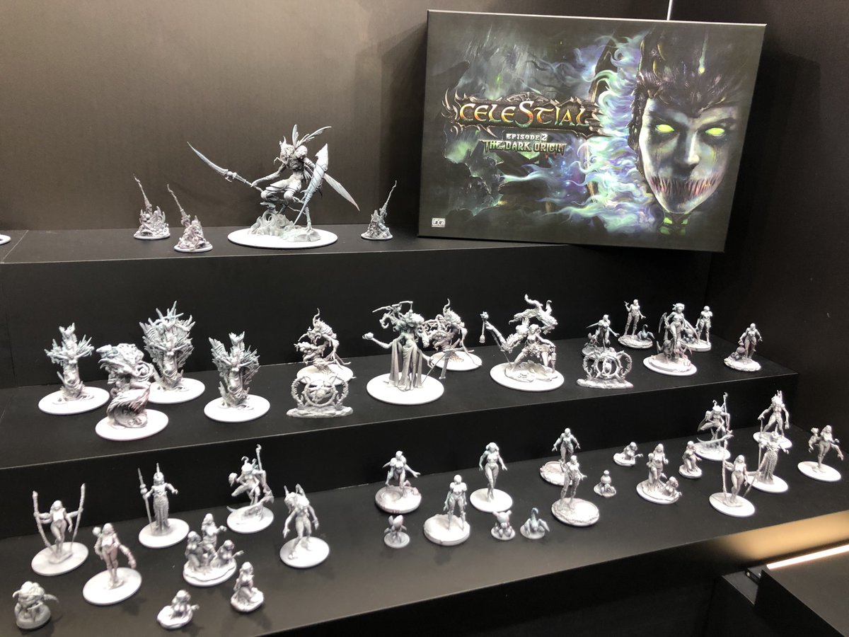 サンプルのランナー貰った
ディテールは繊細ですごい
主要キャラは54mm-75mmサイズのミニチュア相当なので、主にペイントをやってるわたしにも超魅力的
来年2月キックスターターでクラウドファンディングする予定です
楽しみ