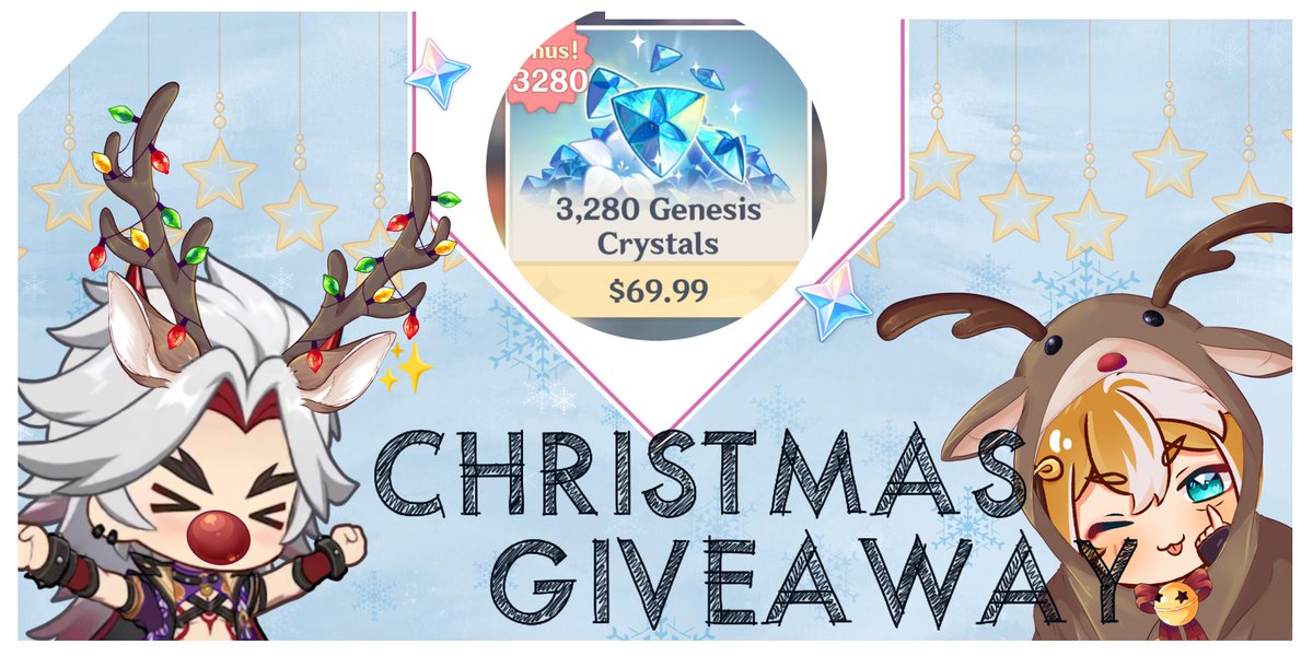 haruutoki's tweet image. 📢𝙄𝙩𝙩𝙤 𝘾𝙝𝙧𝙞𝙨𝙩𝙢𝙖𝙨 𝙂𝙞𝙫𝙚𝙖𝙬𝙖𝙮📢

Boost your chances of getting Itto!

🔸Be a follower (New followers welcome!)
🔸RT
🔸(Optional) What do you look most forward to this Christmas?

🚨 ENDS DEC 14th at 5:00PM PST 🚨

#genshingiveaway #GenshinImpact #vtuber #vtuberEN