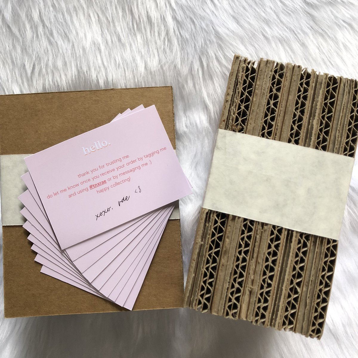 hengbuys's tweet photo. medj late feedback pero thank u so much @thisbymochi for the superb quality na kartons and for printing my thank you cards π€ #tbm_feedbacks https://t.co/TRoMK6XkUB