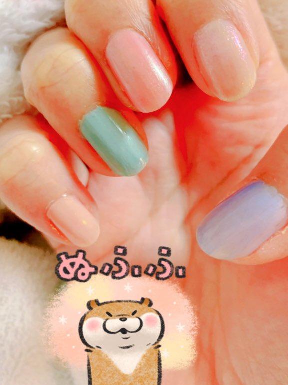 竹内 恵美子 最近 セルフネイルにはまってる パステルカラー T Co Nljqrhvkfn Twitter