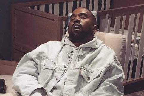 Freemanalpha12's tweet image. Kanye West on the seventh day after creating heaven and earth