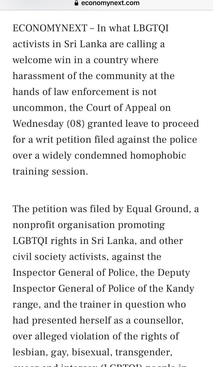 Two important legal developments this week re #LGBTIQ rights, which show repeal of #Section365 and #Section365A is long overdue.