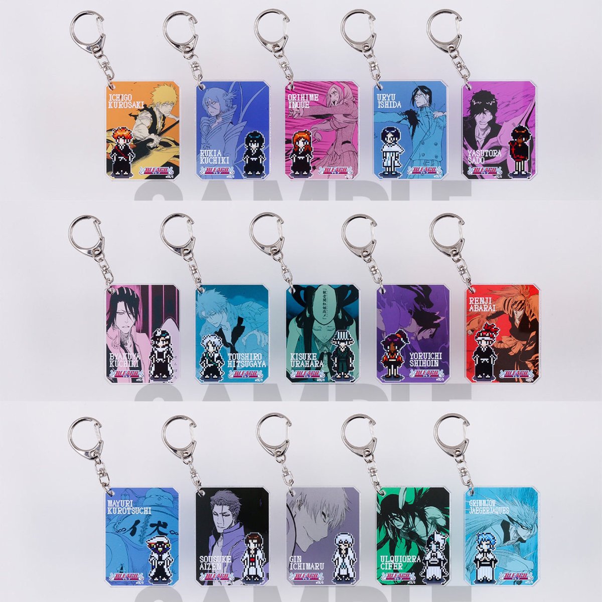 BLEACH シックアクリルキーホルダー BLEACH《EX./シックアクリルキーホルダーコレクション》 ここでも使用