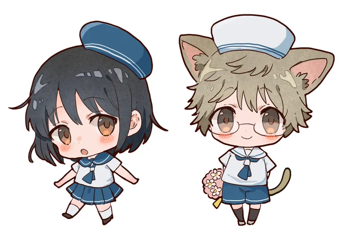 #Skeb
🐈🌸 