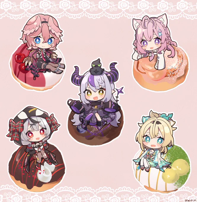 holoX🍩
#Laplus_Artdesu #Luillust #さかまた飼育日記 #溶けろこより #いろはにも絵を 