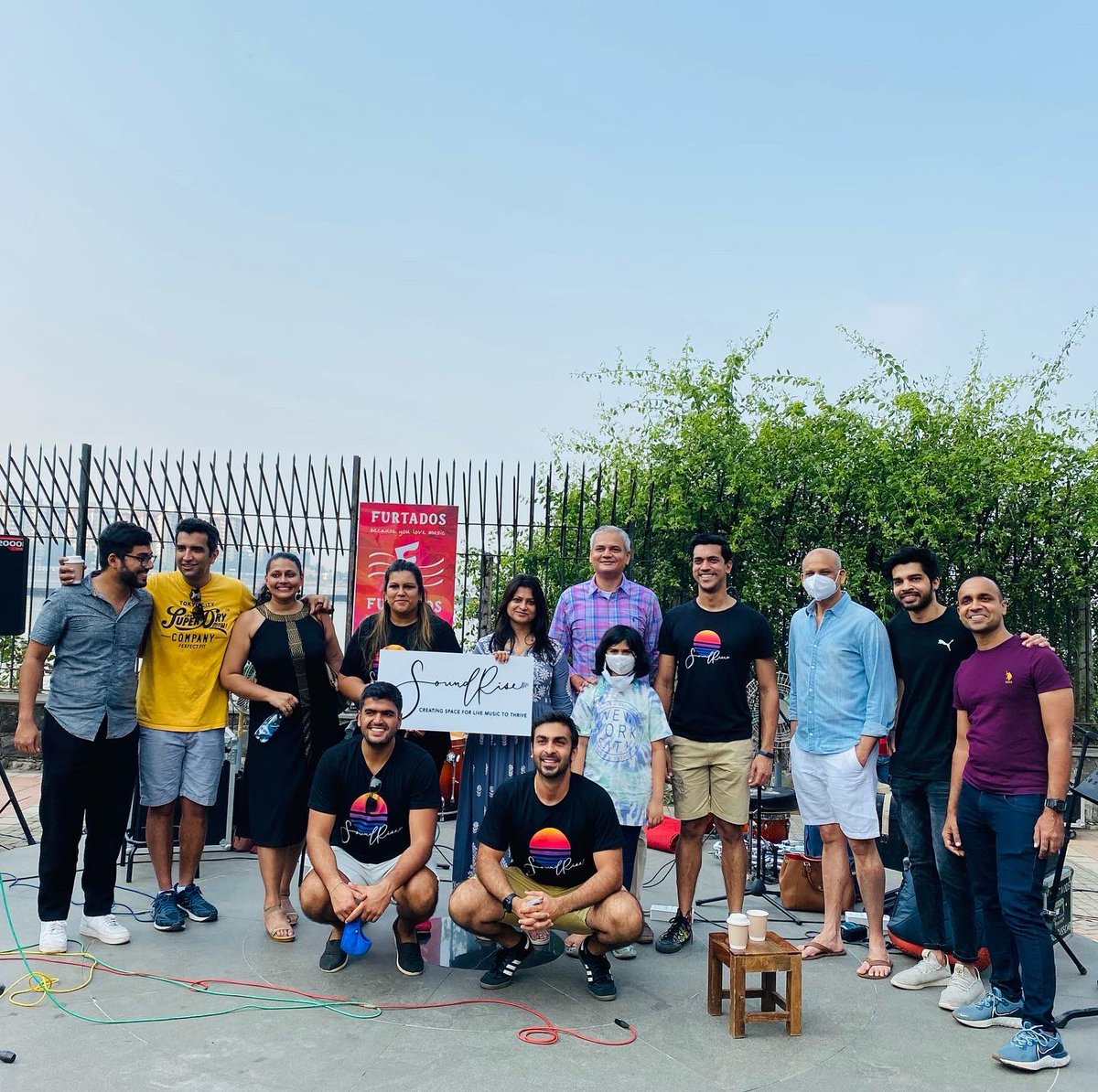 HNarwekar's tweet photo. A Sunday that was full of music, fun and frolic with your loved ones. Thank you my people for making it a success.
@MNarwekar 

#WeAreTheChange #Narwekars #Livemusic #soundrise #petpark #sbsomanigarden https://t.co/AwtPEfzdhl