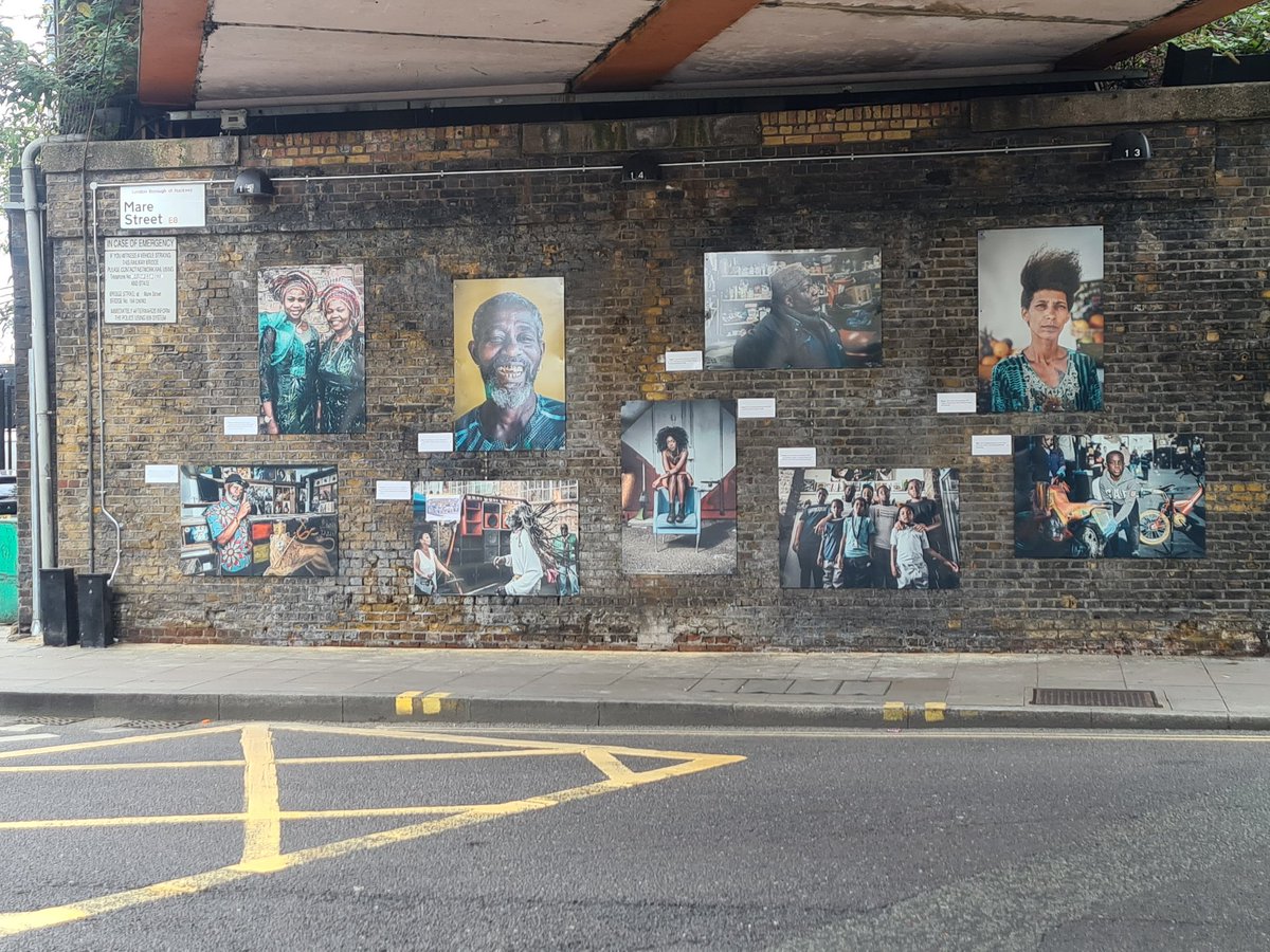 A big #hackneychristmascheer, on Day 19 of our #adventcalendar, for @FutureHackney We love their “Ridley Road Stories' project chronicling & celebrating the area’s African & Caribbean communities. 'Part 2' is on display at Hackney Central bridge. Info at: bit.ly/3EKJf4a