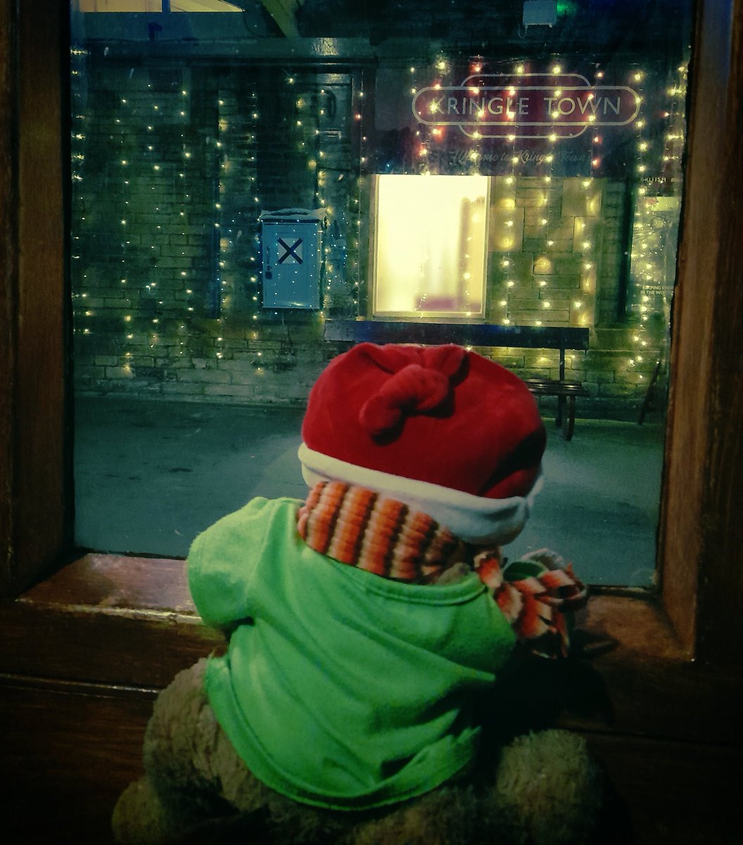 waverleytwander's tweet photo. I loved the #ElfExpress at @WorthValley yesterday #train #elves #scrooge #Santa #Christmas2021 my new friend #Stuffie loved it too. (Also loved the mulled wine and mince pies) .. 🚂 https://t.co/BK2iLvqRmK