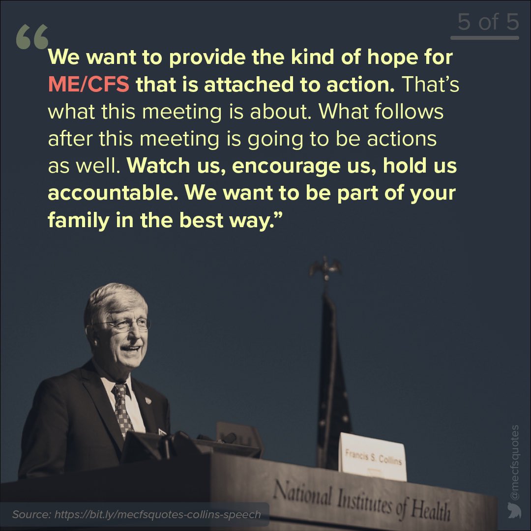 twoShaws's tweet photo. @NIHDirector @genome_gov In April of 2019 Dr. Francis Collins told people living w/ #MyalgicEncephalomyelitis, “No action, no hope.”
In FY 2020, @NIH spending on #MEcfs was <$13 million. That’s not “action”. Please.
NIH can’t solve a complex disease by spending pennies.
#ThisIsNIH #WeDeserveBetter https://t.co/R6zWYoGGfM