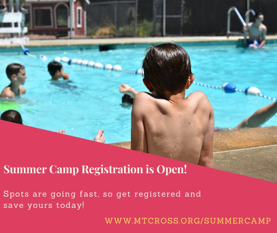 Save your spot at Camp this summer and get registered today!
mtcross.org/summercamp
