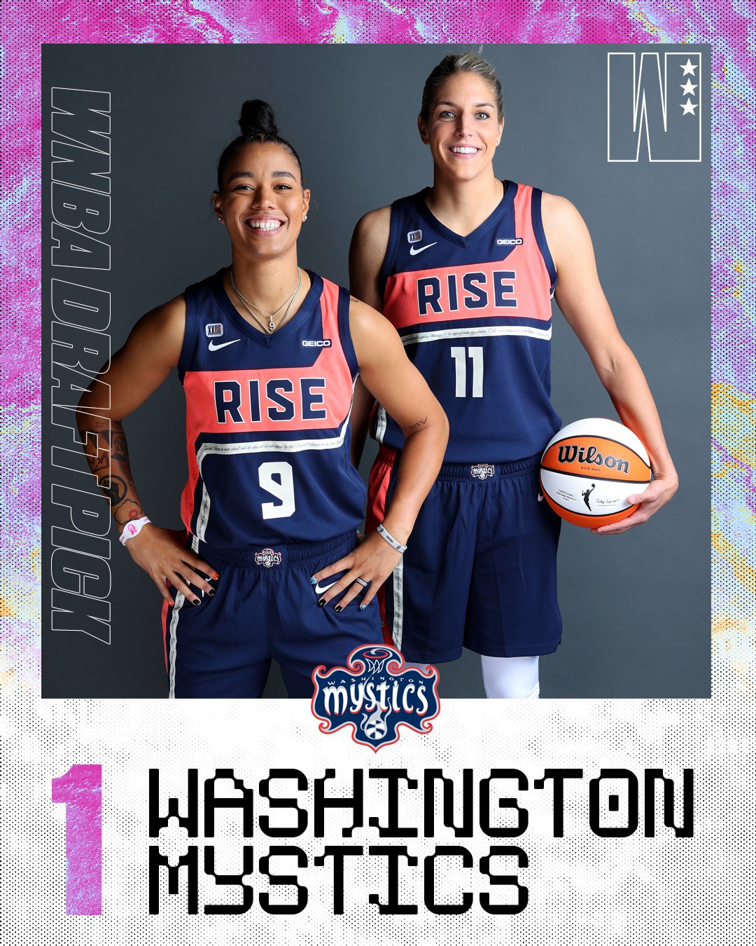 washington mystics rise jersey