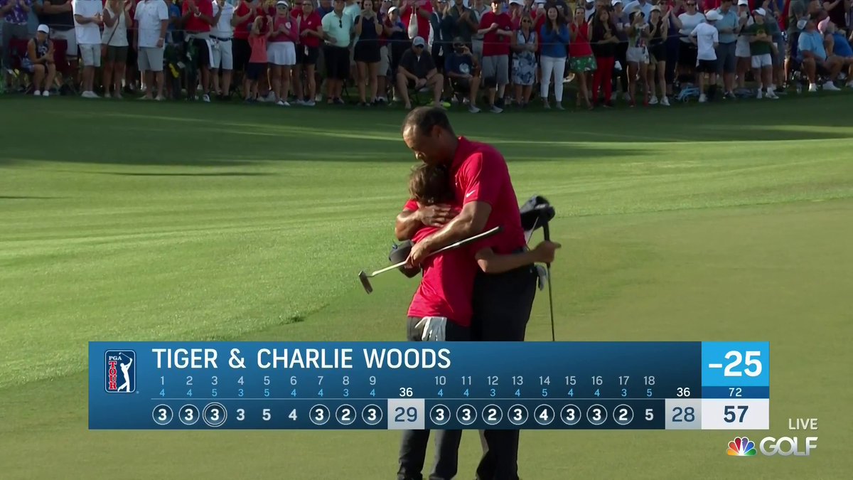 GolfChannel's tweet image. Proud dad.