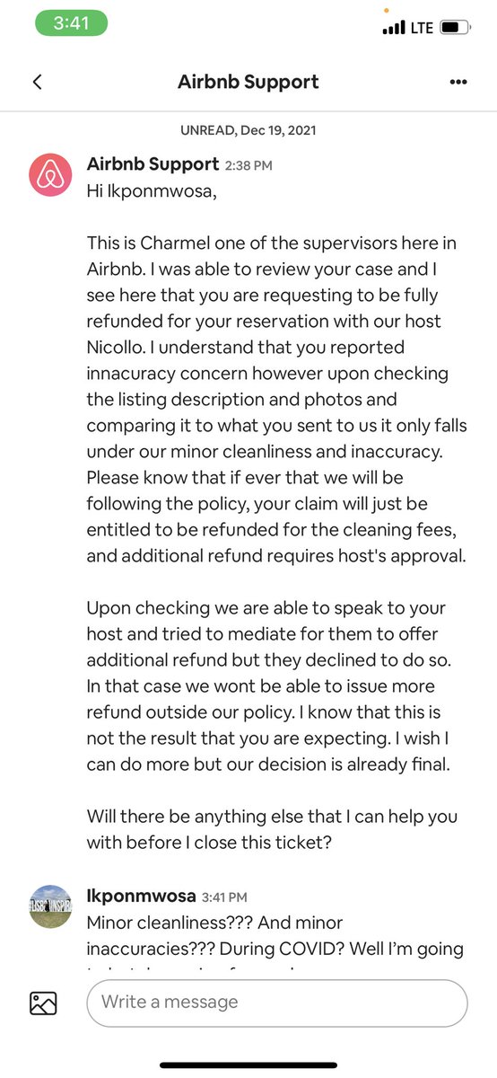 IkTheStylist's tweet photo. Minor cleanliness??? And minor inaccuracies??? During COVID? Well I’m going to hotels moving forward. @Airbnb is backing a scamming ass host! The place was disgusting and nothing like the images on the site, the scammer is used to getting away with it. #dontuseairbnb https://t.co/tTsZkRhfbm