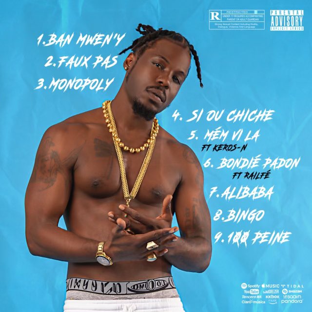 131Kill's tweet photo. Voilà la cover et la tracklist de mon projet « Péyé mwen» !!! @railfedmg &amp; @kerosnofficiel c chauuud 
#Gangster https://t.co/GqWJSVWZl2