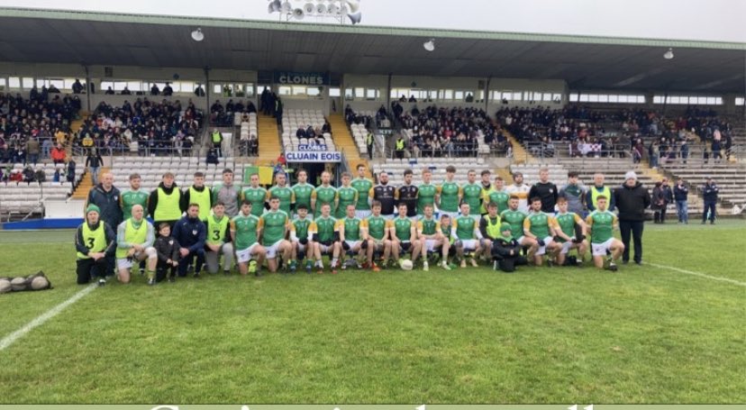 Not the result we had hoped for today but the boys done the whole Community proud!A massive thank you to everyone who has supported the Club & Team during this Ulster Campaign,to the players, management team,supporters, sponsors & Committee members.GRMA💚💛
#níneartgocurlechéile