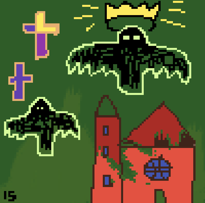 #15, Faithless.  #nftart #NFTartist #NFT #OpenSeaNFT  #basquiat #pixelart