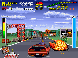 RareGames099's tweet photo. Special Criminal Investigation, also known as Chase HQ II: Special Criminal Investigation is a 1989 vehicular combat racing game published by Taito for the #Arcade and later got ported to the #PCEngine, #SegaMaster and other more. https://t.co/mFcaJtu6uw