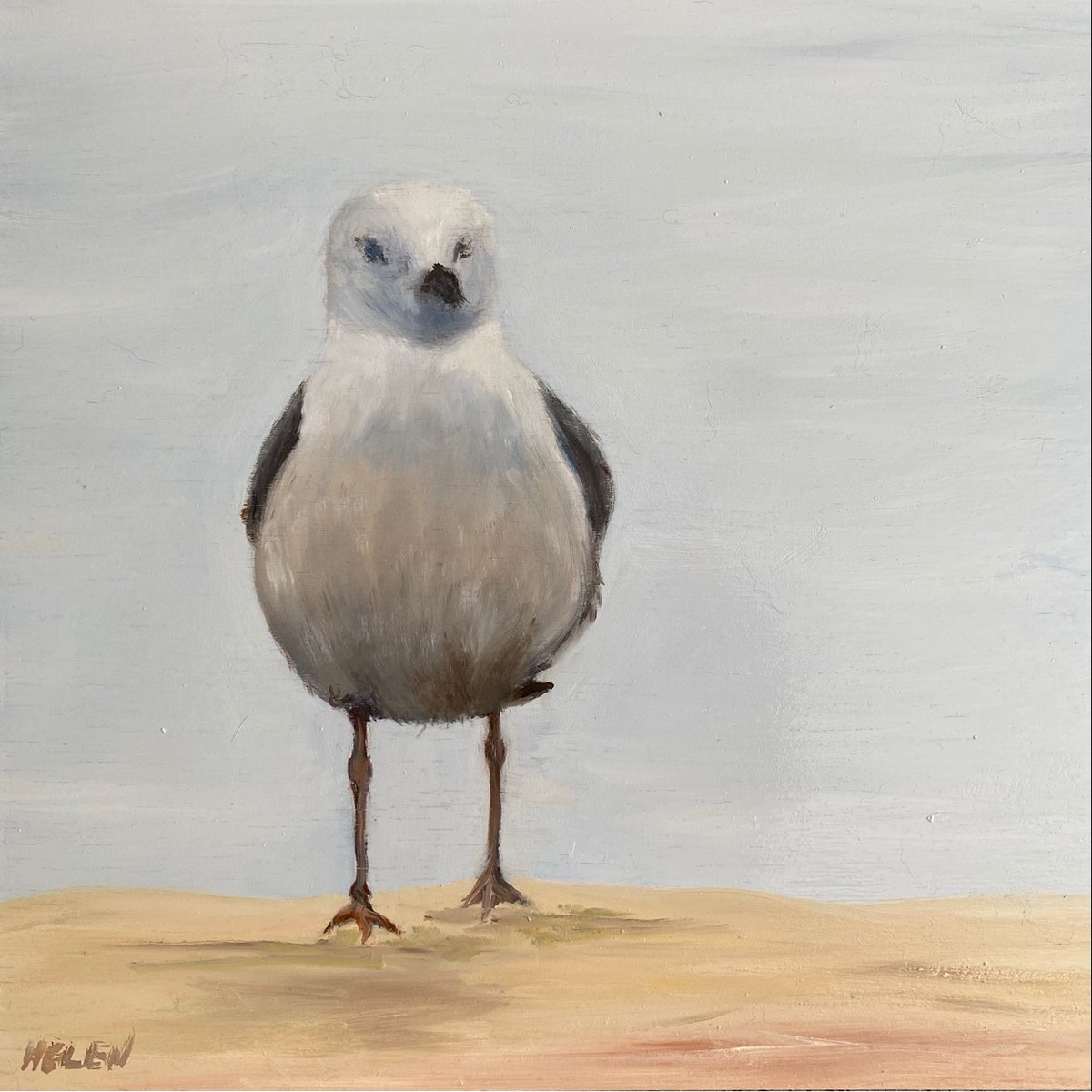 Another little painting of mine.  Life after education!