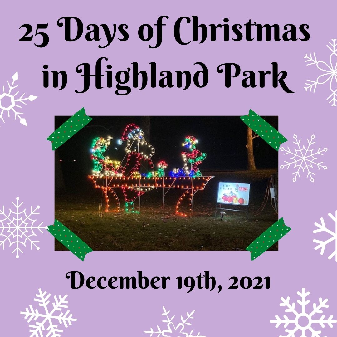 KokomoParksDept's tweet photo. 25 Days of Christmas in Highland Park: December 19th.
The City of Lights Christmas display is up and lit through till the New Year and is FREE!
#KPRD #CityofKokomo https://t.co/Q1YUiFls7r