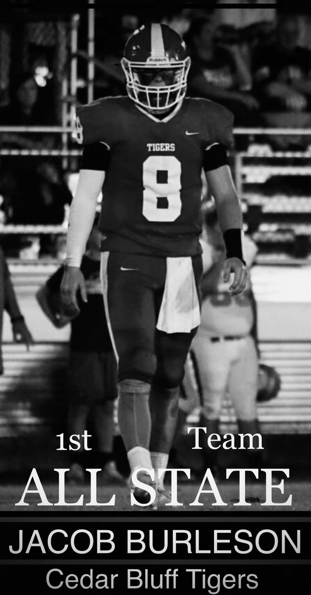 JACOBBURLESON8's tweet photo. 1st team All-State. #AG2G https://t.co/hsZBc5YTYo