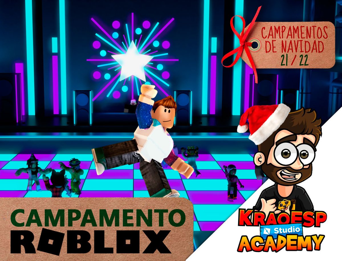 ¡Este lunes 20 de diciembre empezamos con el primer campa de #Navidad de <a href="/KraoESP/">Krao</a> para #LATAM.  No te pierdas el #Roblox Studio:Dance Edition .  
Pasarás unas navidades ¡inolvidables!
APÚNTATE AQUÍ: 👇👇
bit.ly/KRAOACADEMY

<a href="/RobloxEspanol/">Roblox en español</a> <a href="/robloxdevreles/">Roblox DevRel en Español</a> @RDN_Roblox