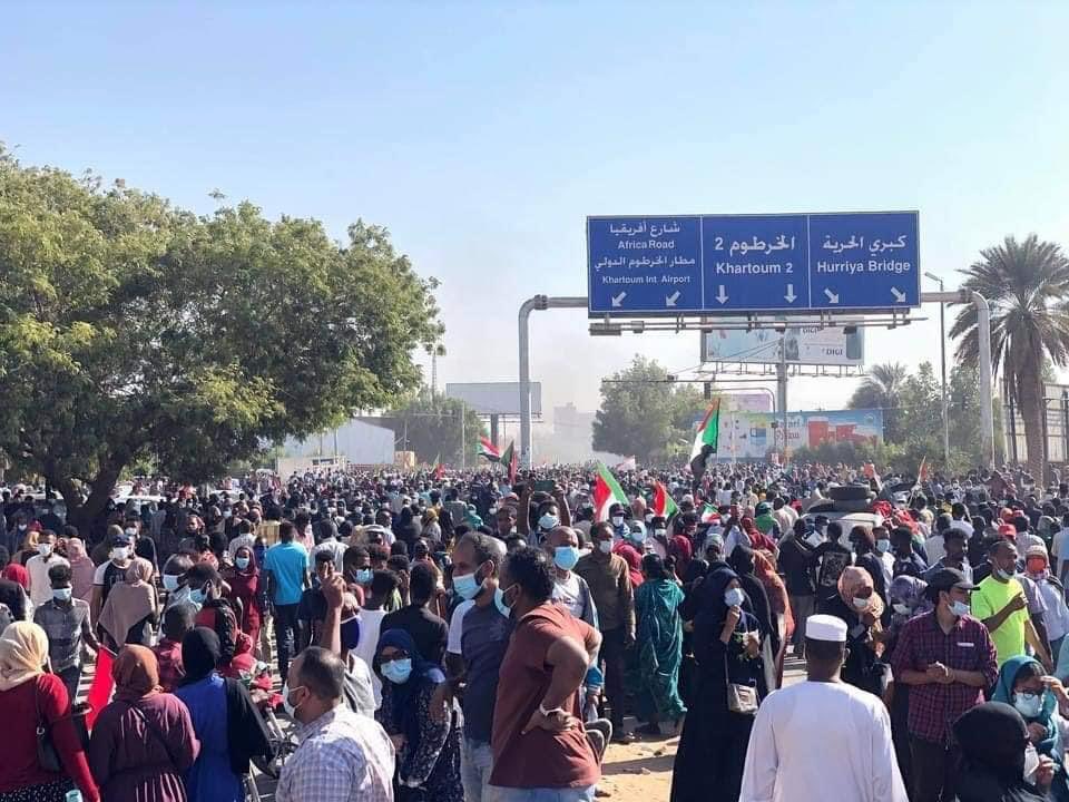 The Peaceful Revolution in Sudan has reached its peak today December 19,2021!It is a tremendous moral obligation test for democracy champions in the West(North America&amp;Europe)! If you are for democracy,be in solidarity with the people of Sudan!