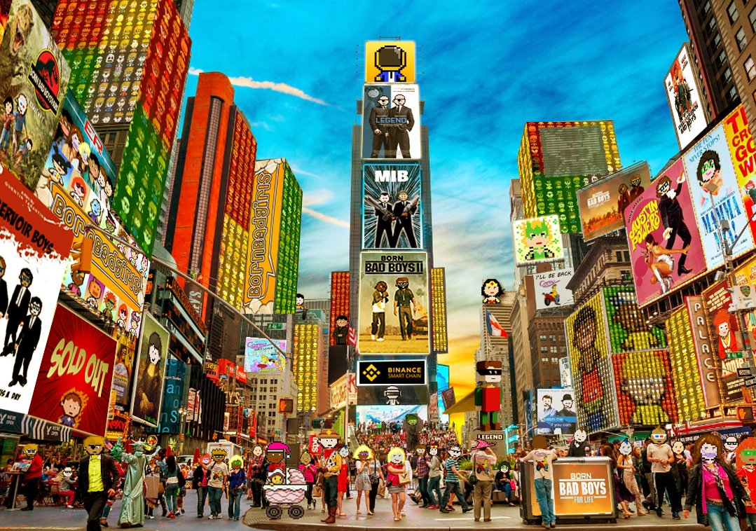 BornBadBoys's tweet photo. Imagine a 3D world where you can see your BornBadFamily, build your house, interact with others bad boys, girls and kids and even play 8-bits games.

Each passing day is bringing us closer to this reality.

#metaverse 

Picture credit: Fer https://t.co/vXNO49l39L