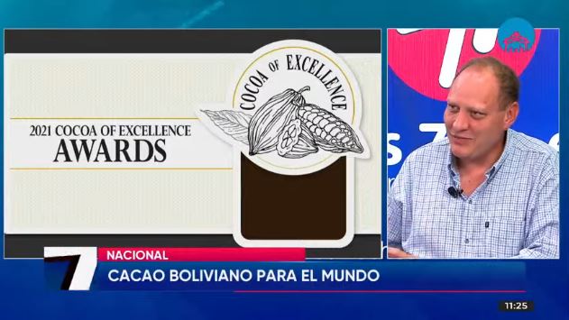 (Hilo) “El cacao producido por la Asociación de Jóvenes Reforestadores en Acción (Ajora), de #Beni, obtuvo la medalla de oro; y el cacao de La Asociación de Recolectores de Cacao Silvestre Yuracaré (Arcasy), del chaparé boliviano, obtuvo el segundo lugar”.
